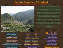 Tablet Screenshot of jardin-mundani.com